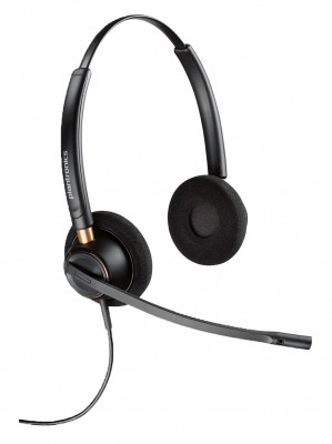 Diadema PLANTRONICS HW520 - Negro, Centro de llamadas/Oficina, 24 dB