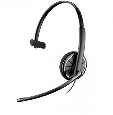 Diadema PLANTRONICS Blackwire 310-M - Diadema, Negro, USB