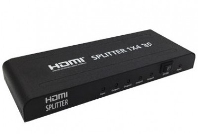 Video Splitter HDMI BROBOTIX 107261 - Negro