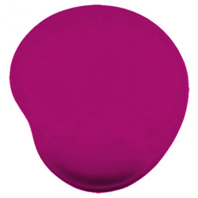 Mouse Pad - C/ Almohadilla Tipo Gel, ROSA, Antiderrapante, Monótono, 24.5*21.5*0.2 Cms, BROBOTIX  500074P