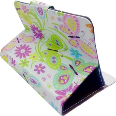 Protector BROBOTIX PROTECTOR PARA TABLET 7" SENCILLO MARIPOSAS II - 7 pulgadas, Libro, Universal