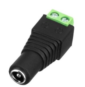 Adaptador CCTV Tipo Jack 3.5 MM BROBOTIX 6000649 - Hembra, Negro