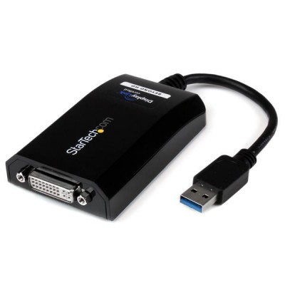 Cable Adaptador de Video DVI USB 3.0  StarTech.com - Negro