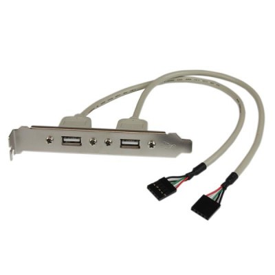 Adaptador de placa USB StarTech.com - IDC, USB A, Hembra/hembra