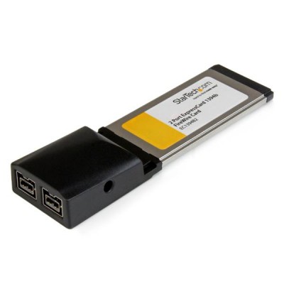 Adaptador Tarjeta FireWire 800 StarTech.com EC1394B2 - ExpressCard, FireWire 800, 800 Mbit/s, Alámbrico