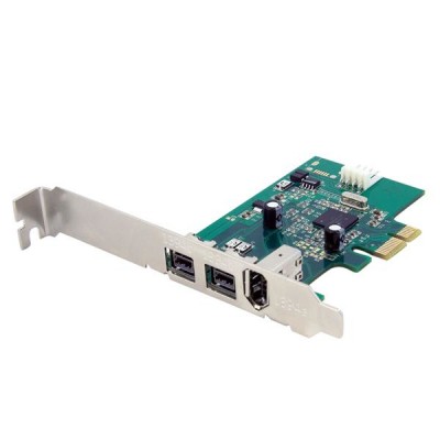 Adaptador Tarjeta FireWire PCI-Express  PCI-e StarTech.com PEX1394B3 - PCIe, Firewire 800 / 400, 800 Mbit/s, Alámbrico