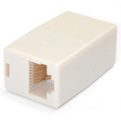 Caja de empalme acoplador StarTech.com - RJ-45, RJ-45, Hembra/hembra, Beige