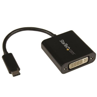 Adaptador Gráfico USB C a DVI StarTech.com CDP2DVI - Negro, USB C, DVI