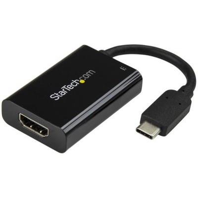 Adaptador de Video Externo USB C a HDMI StarTech.com CDP2HDUCP - Negro, USB C, HDMI