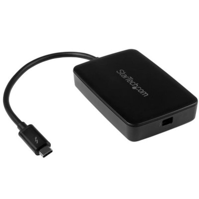 Adaptador Thunderbolt 3 StarTech.com TBT3TBTADAP - Negro