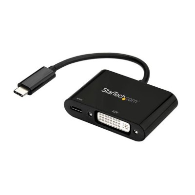 Adaptadores de Video Externo USB C StarTech.com CDP2DVIUCP - Negro, USB C