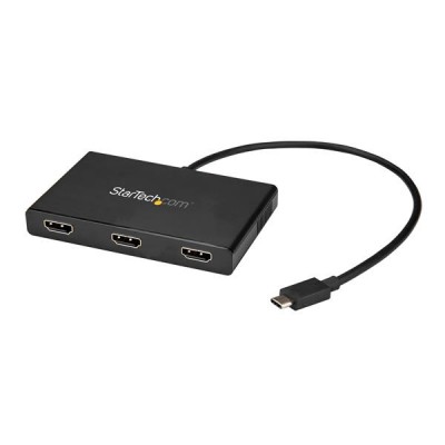 Splitter Divisor USB-C StarTech.com MSTCDP123HD - Negro, USB C, HDMI