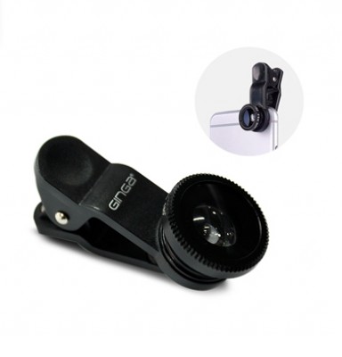 Lente para celular GINGA GIN15LS-NEG - Negro, Si