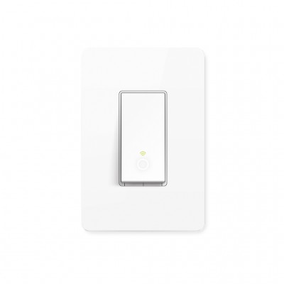 Interruptor Inteligente WiFi TP-LINK HS200 - Color blanco, Wi-Fi, 100- 120