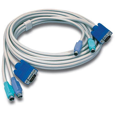 Cable KVM TRENDnet - PS/2, VGA