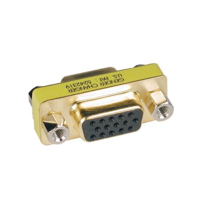 Cambiador de género TRIPP-LITE P160-000 - Oro, VGA (D-Sub), VGA (D-Sub), Hembra/hembra