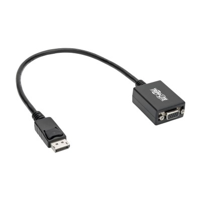 Adaptador Activo DisplayPort a VGA TRIPP-LITE P134-001-VGA - Negro, Macho/Hembra