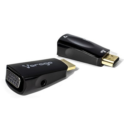 Adaptador HDMI VORAGO - HDMI macho, VGA hembra