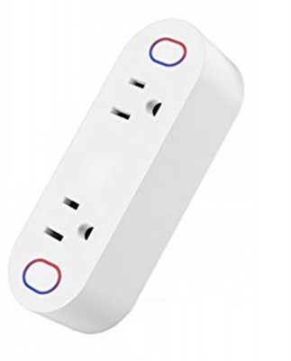 Smart Plug VICA Doble - Wi-Fi, Interior, Blanco, AC 100-240 V