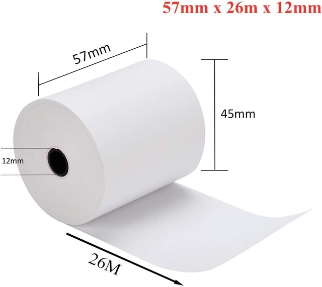 ZK rollo termico ROLLO57 57 45mm 100 rolls/box -