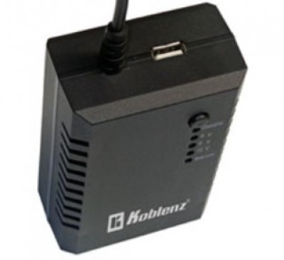 Batería KOBLENZ BB 4000 USB - Negro, 12 V, 4000 mAh