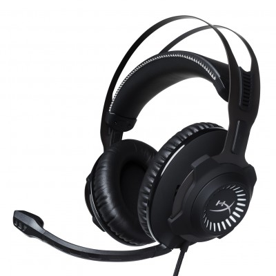 Diadema HyperX  HX-HSCRS-GM/LA - PC/Juegos, Diadema, Negro, Alámbrico