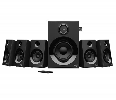 Bocina LOGITECH Z607 Multimedia - 5.1, 80 W, Negro
