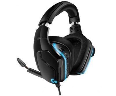 Diadema headset LOGITECH G635 - PC/Juegos, Negro, Azul, Alámbrico