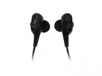 AUDÍFONOS INALÁMBRICOS (PC-116516)  doble con PERFECT CHOICE PC-116516 - Negro, Alámbrico, 10mm, Universal