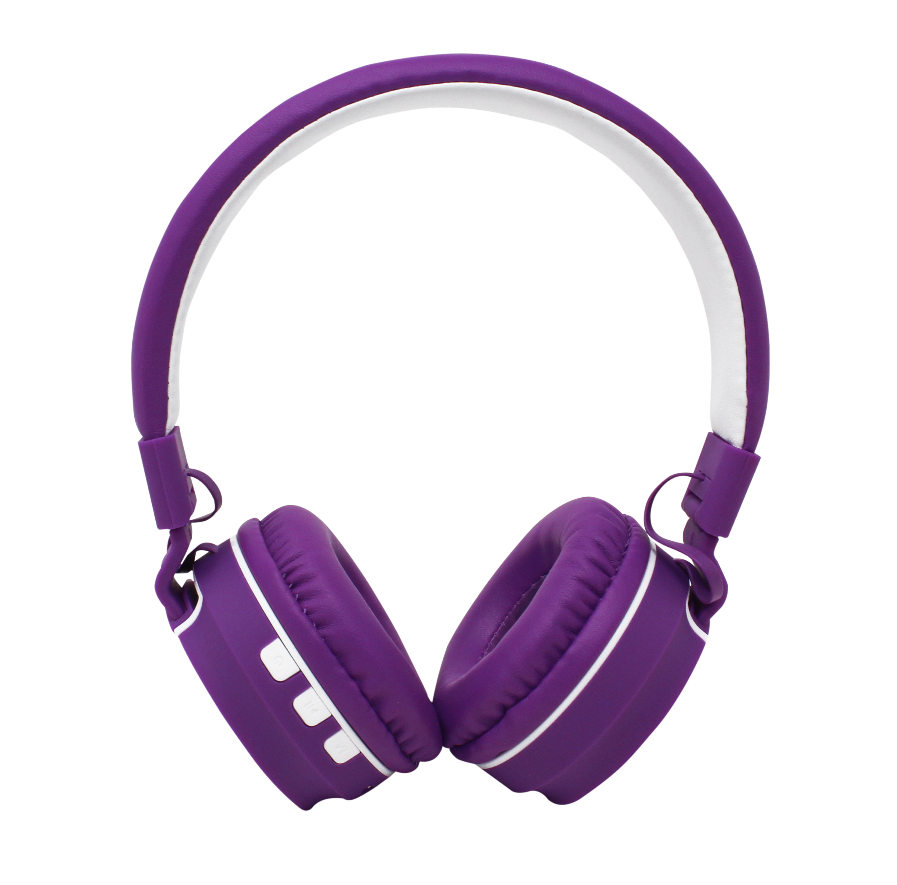 AUDIFONOS ON-EAR BLUETOOTH NBH-05 MEGA BASS RADIO FM MICRO SD 3.5MML MANOS LIBRES RUBBERIZED MORADO -