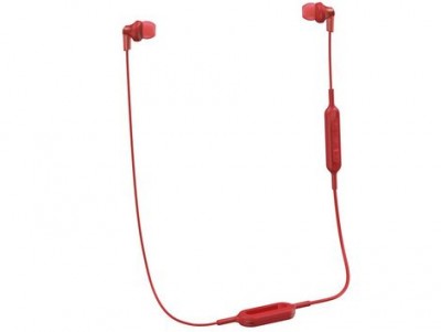 Audífonos PANASONIC RP-HJE120BR - Audífonos, Rojo, Bluetooth