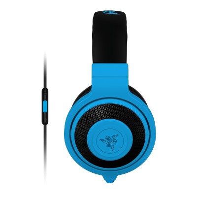 Diadema Razer Kraken Mobile - Azul, Alámbrico, 1, 3 m