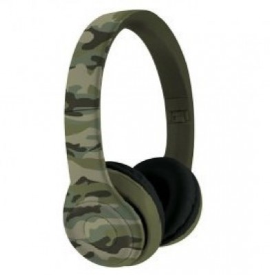 Audífono DJ GINGA GO17ADJ02BT-CA - Diadema, Verde, Bluetooth