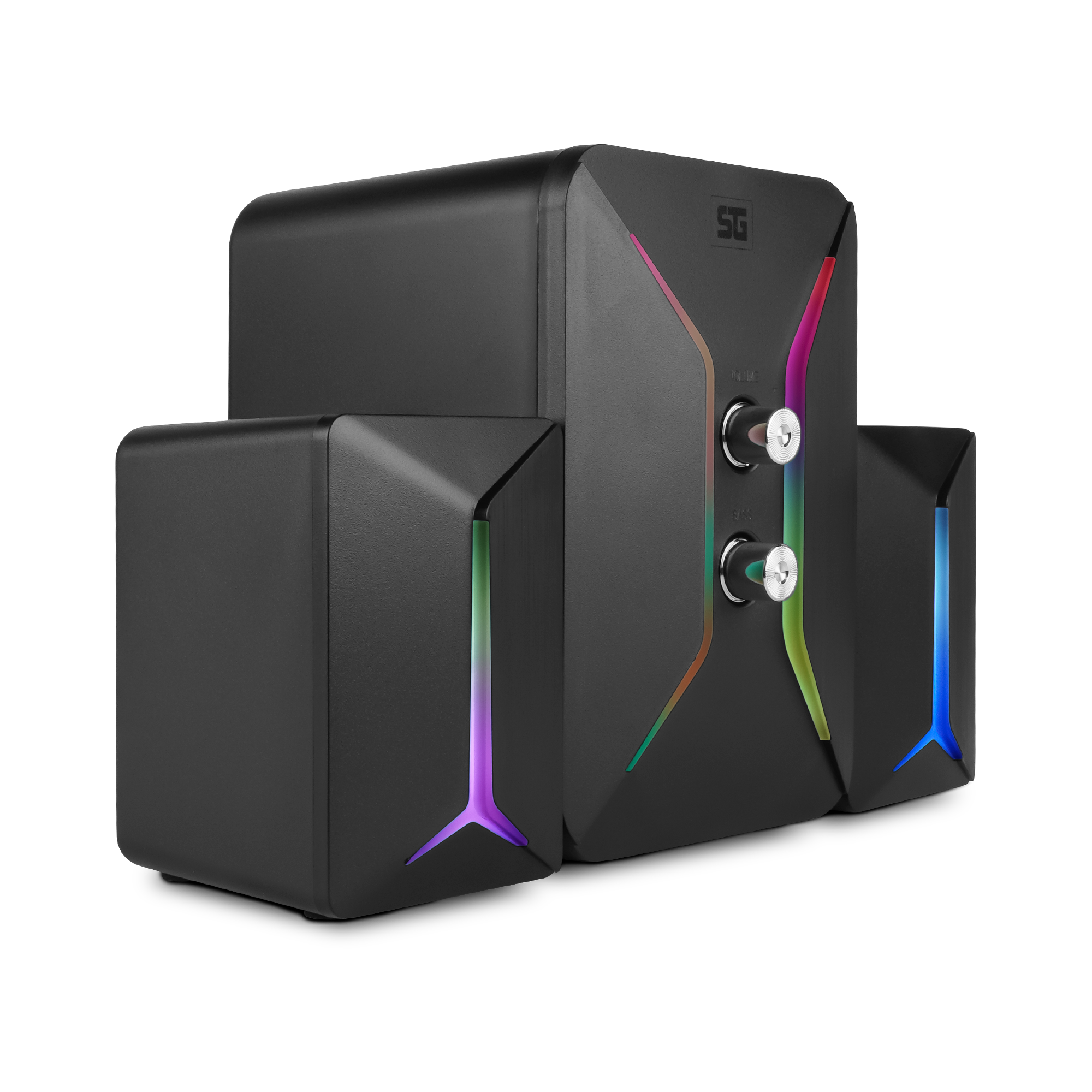 Bocinas Vorago SPK-250 2.1/Usb/3.5Mm Rgb -