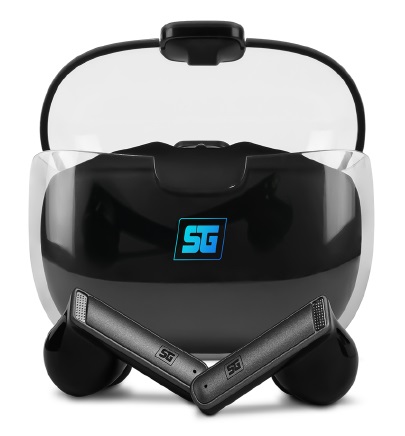 Audífonos. Vorago Start the Game ESB-301-PRO.TWS Bluetooth manos libres IPX5. LED 35 hrs -