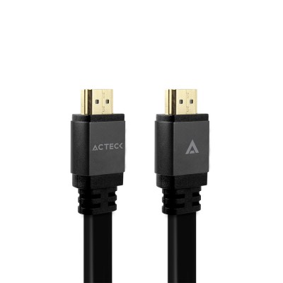 Cable HDMI 4K ACTECK AC-923026 - 1.5 m, HDMI, HDMI, MACHO, Negro