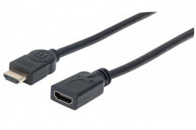 Cable HDMI MANHATTAN 354370 - 1, 8 m, HDMI, HDMI, Negro