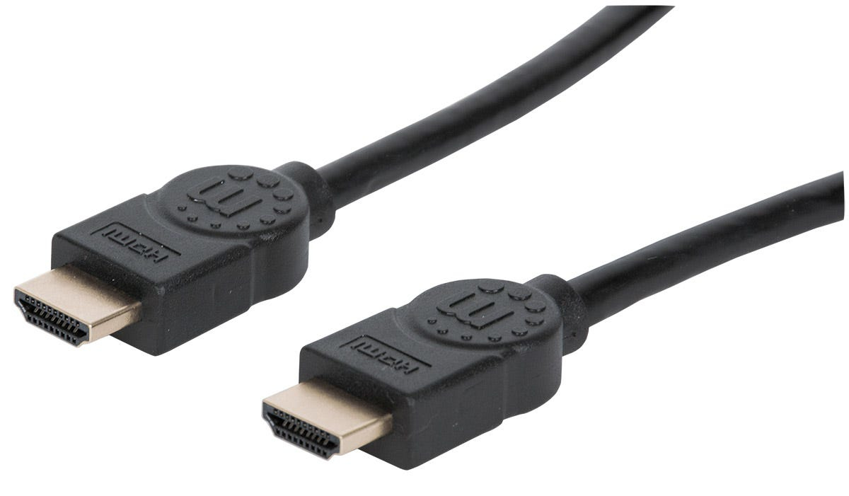 355377 Cable HDMI de Alta Velocidad con Canal Ethernet - Versión Premium Certificado, 4K 60Hz UHD, HEC, ARC, 3D, ancho de banda de 18 Gbps, Blindado, 9m