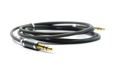 Cable de Audio Naceb Technology NA-488GRR - 1 m, Negro