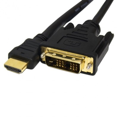 Cable HDMI DVI BROBOTIX 104145 - 4, 5 m, HDMI, DVI-D, Negro