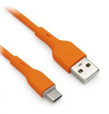 USB V2.0 Tipo C - BROBOTIX 963172 - USB V2.0., Tipo C, Naranja, 1m