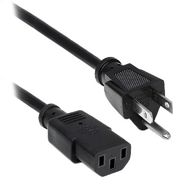 Cable de Corriente para CPU BROBOTIX 101815 - 1.5 m, Negro