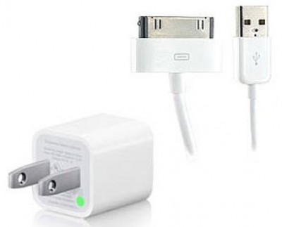Cable BROBOTIX - Color blanco, Apple, Cable cargador