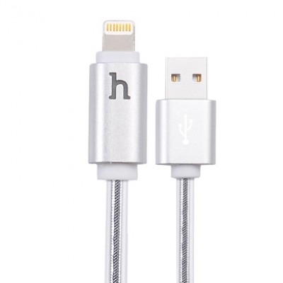 Cable Lightning BROBOTIX 018063 - Plata, Apple, 1 m, Cable Lightning