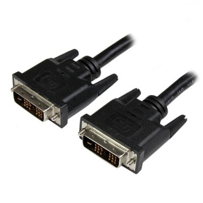 Cable DVI StarTech.com - 0, 9 m, DVI-D, DVI-D, Macho/Macho, Negro