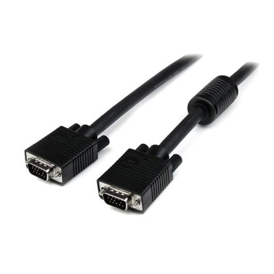 Cable VGA StarTech.com - 1, 8 m, DB15, DB15, Macho/Macho, Negro