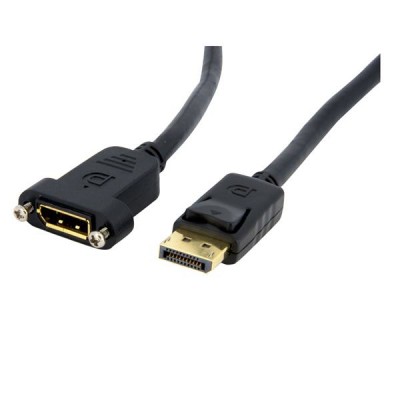 Cable DisplayPort StarTech.com - 9, 1 m, DisplayPort, DisplayPort, Hembra/Macho, Negro