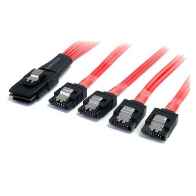 Cable SAS StarTech.com SAS8087S450 - SATA, Macho/Macho, Negro