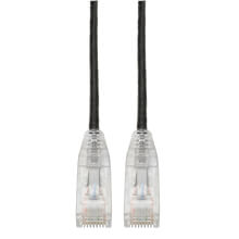 Cable Ethernet Tripp-lite UTP Delgado Snagless Cat6 Gigabit (RJ45 M/M) - Negro, de 91.4 cm [3 pies]