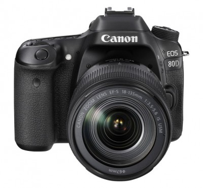 Cámara CANON EOS 80D - 60 pps, Negro, 1280 x 720 Pixeles, 24, 2 MP, LCD